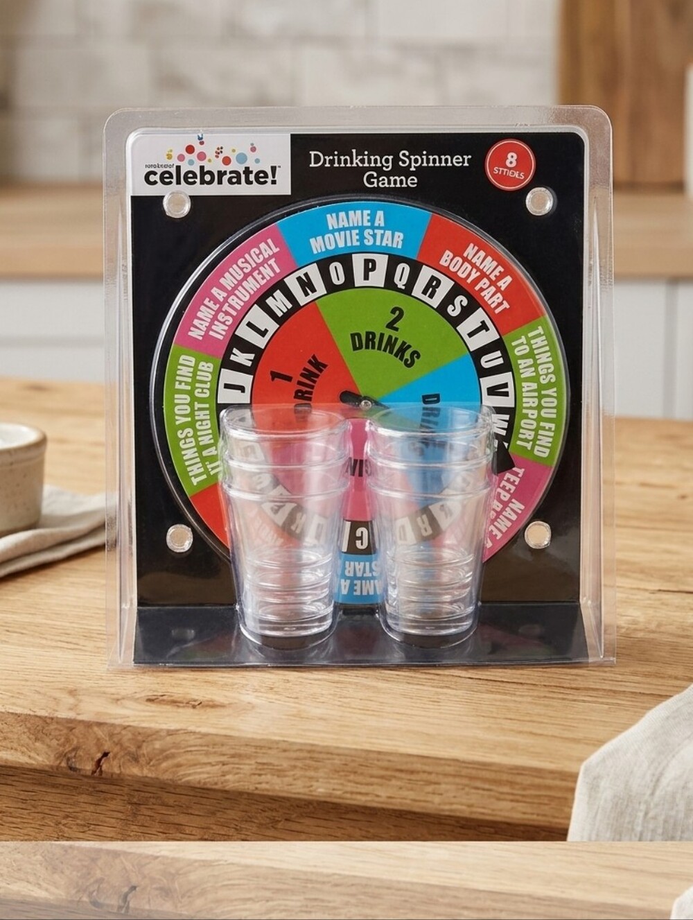 ❤️Drinking Spinner Game with Shot Glasses